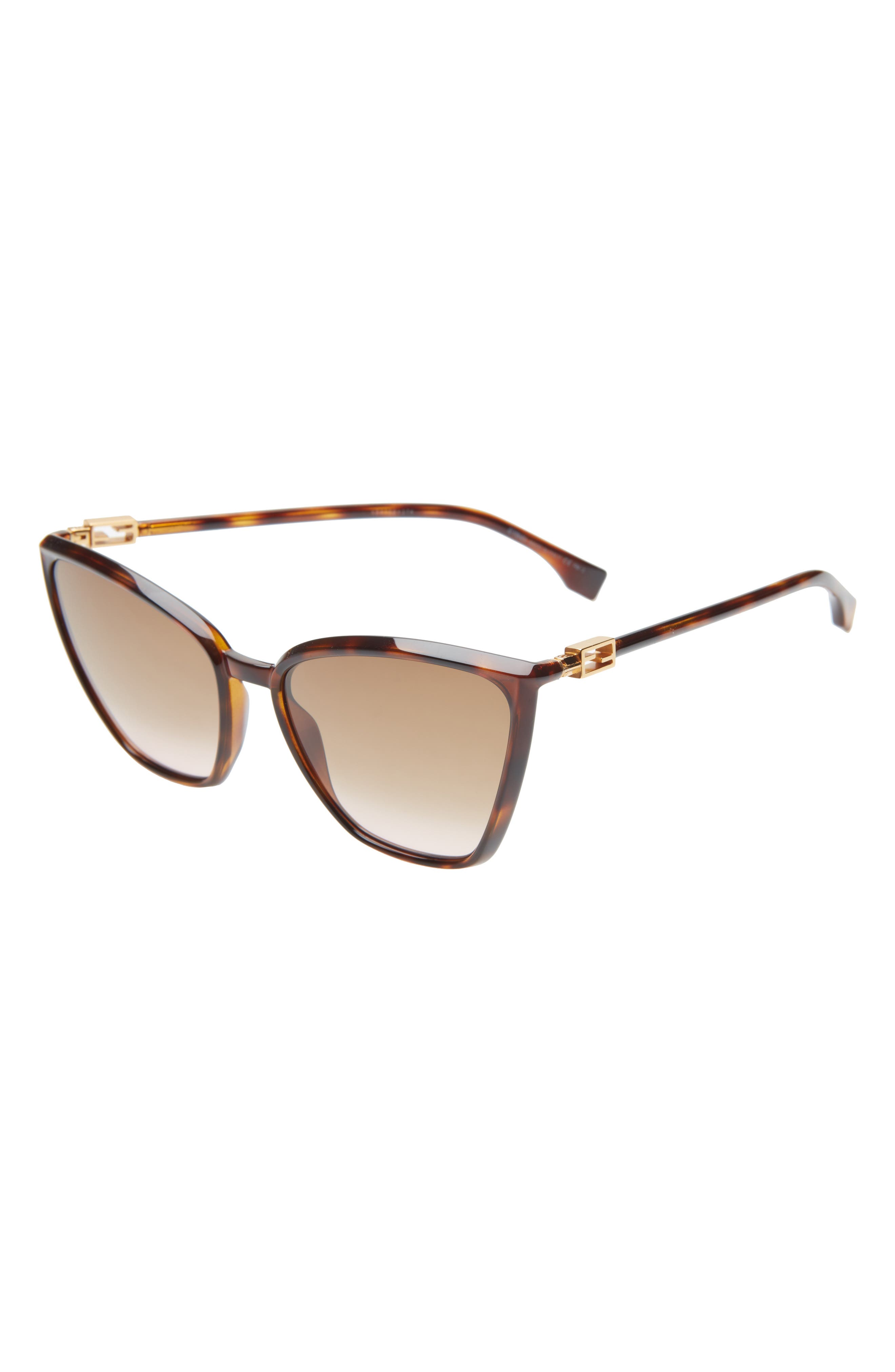 fendi 60mm cat eye sunglasses