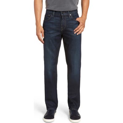 7 For All Mankind The Straight Airweft Slim Straight Leg Jeans, Blue