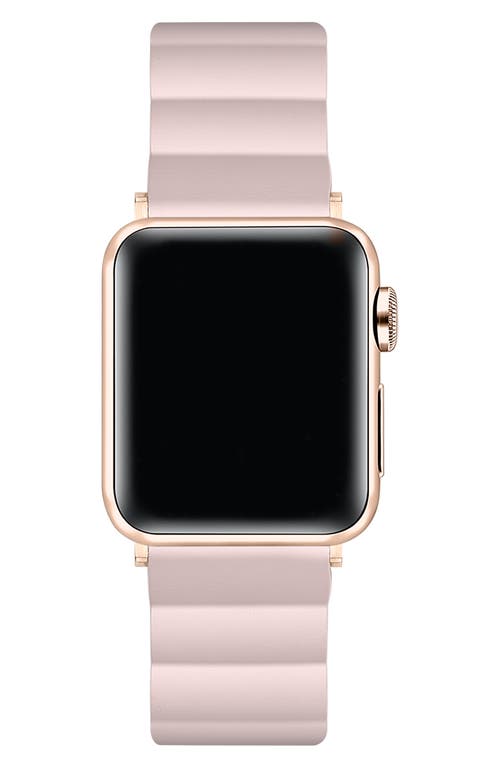 The Posh Tech Silicone 22mm Apple Watch® Watchband In Blush Pink