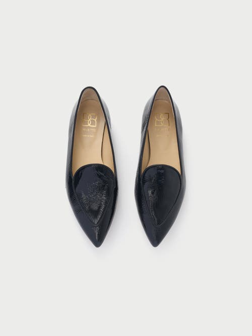 Shop Mavette Fiona Flat In Black Patent