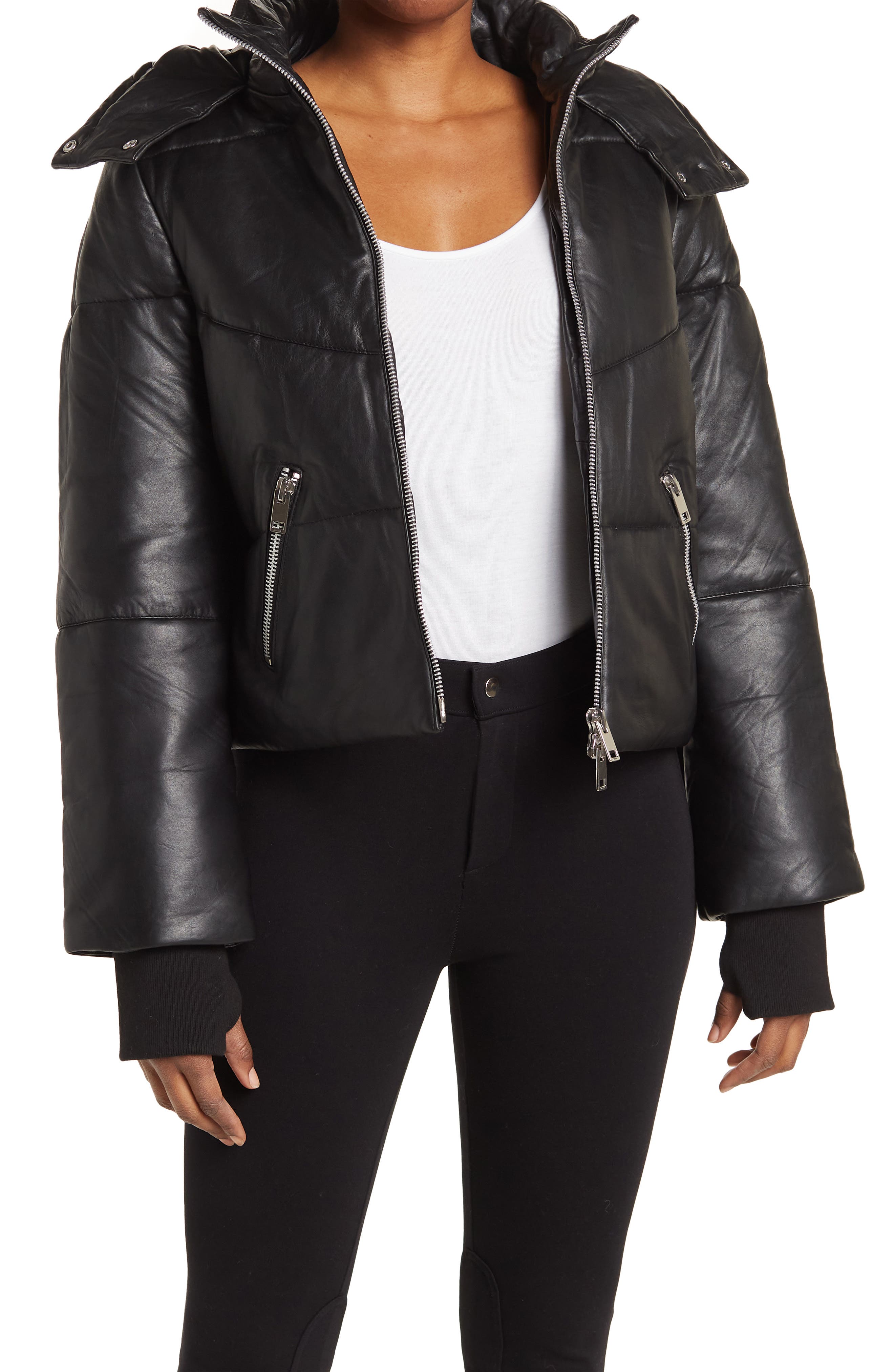 walter baker leather jacket nordstrom rack