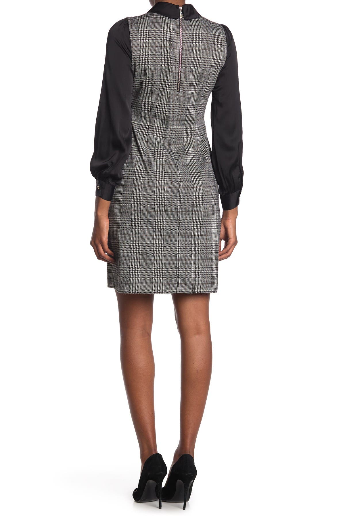 Tommy Hilfiger | Plaid Contrast Sleeve Dress | Nordstrom Rack