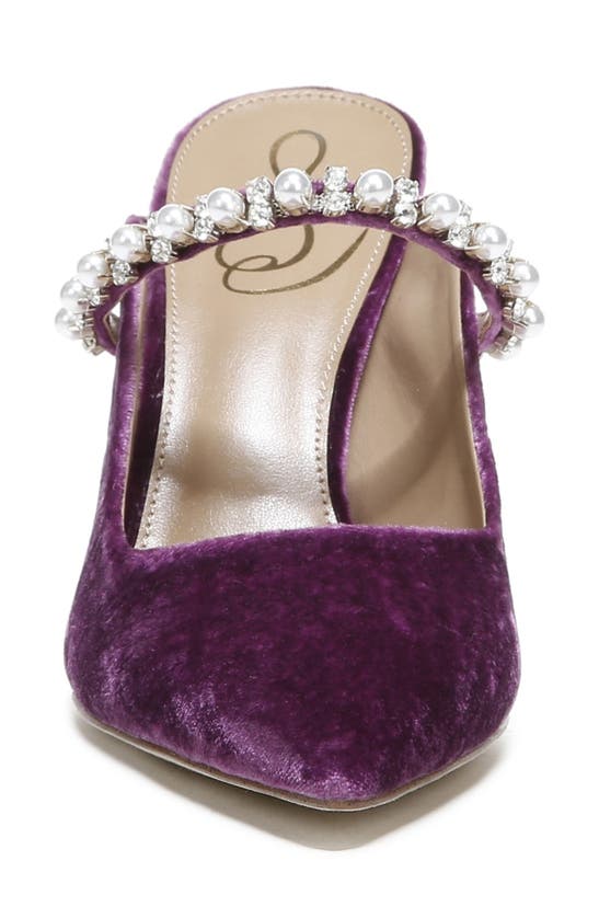 Sam Edelman Hyland Pointed Toe Mule In Orchid