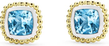 Lagos blue sales topaz earrings