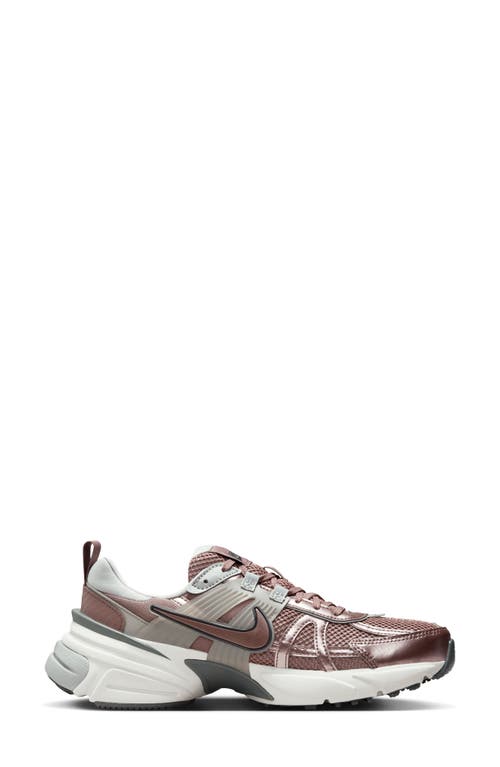 Shop Nike V2k Run Sneaker In Smokey Mauve/smokey Mauve