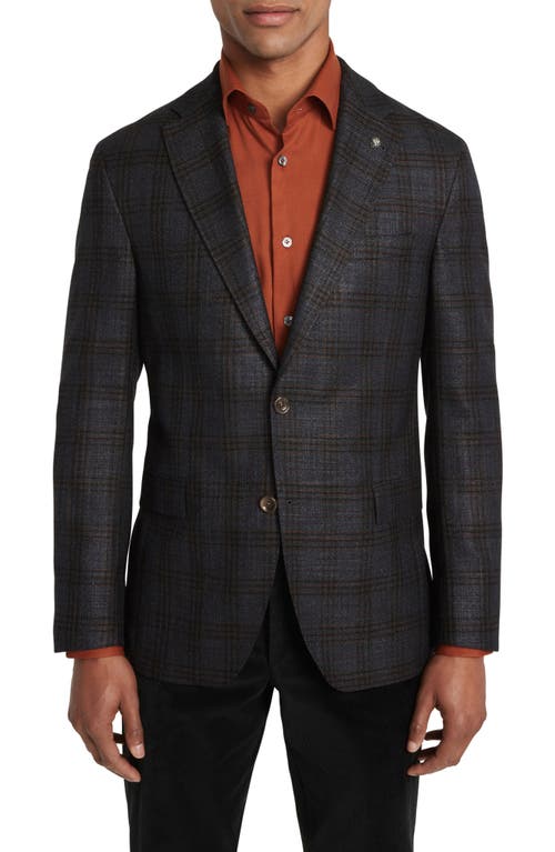 Midland Soft Constructed Wool Blend Sport Coat in Grey