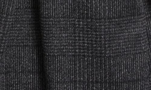 Clifton Wilson Glen Plaid Wool Scarf In Gray