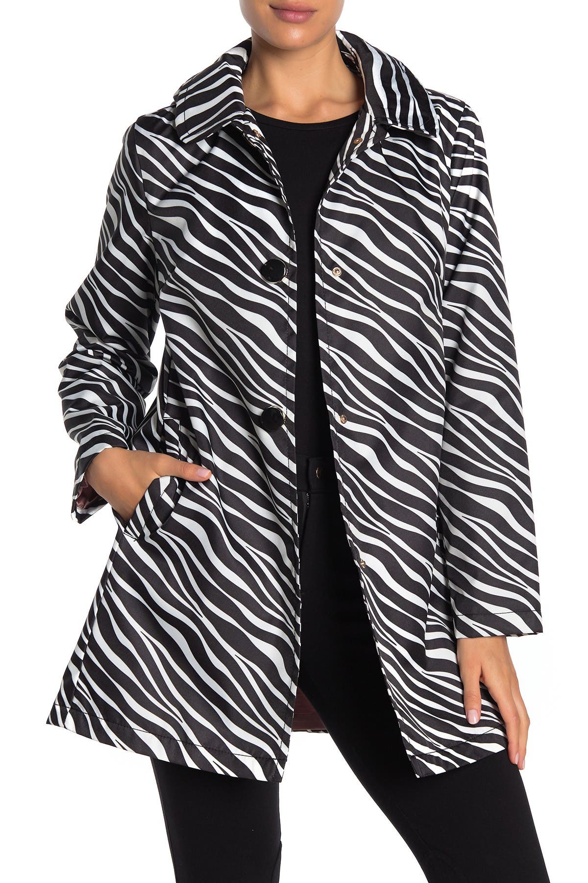 kate spade raincoat with hood
