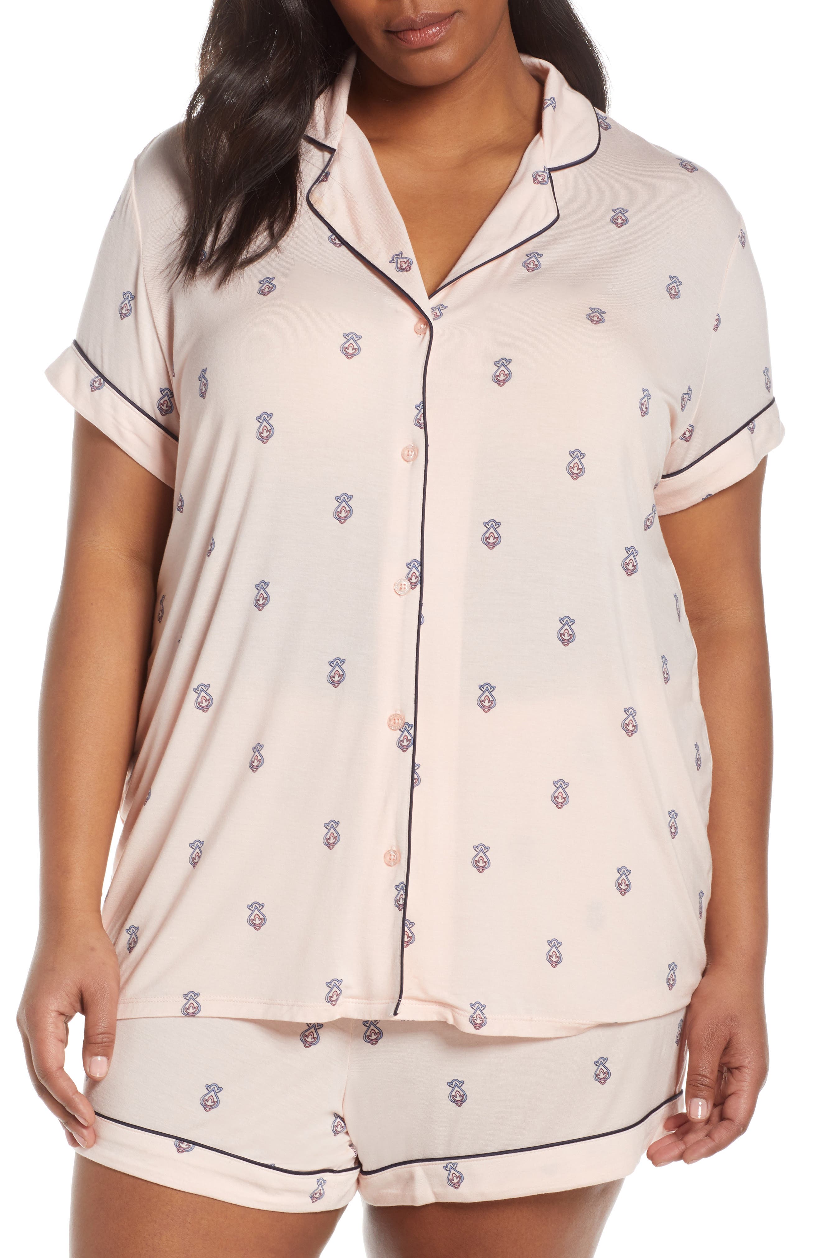 Plus Size Nordstrom Lingerie Moonlight Short Pajamas