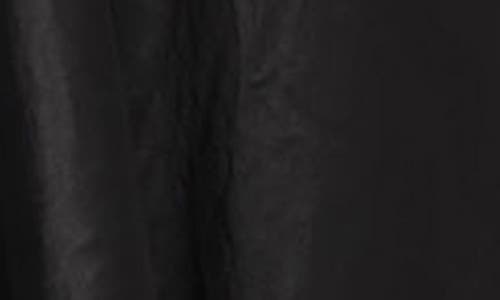 Vince High-rise Satin Maxi Skirt In Black