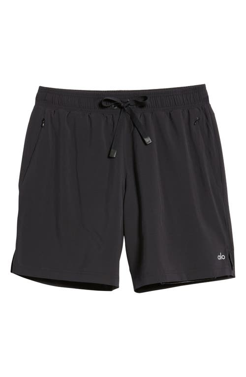 Shop Alo Yoga Alo Unity 2-in-1 Shorts In Black/dark Grey