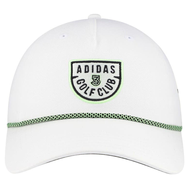 Shop Adidas Originals Youth Adidas White Wm Phoenix Open Novelty Adjustable Hat