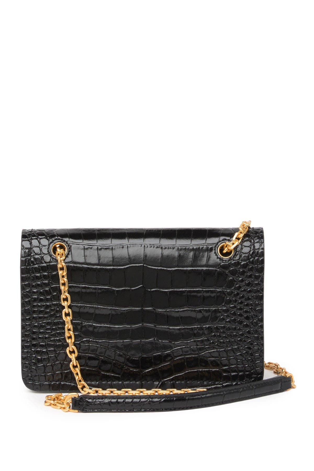 carson convertible croc embossed leather crossbody bag tory burch