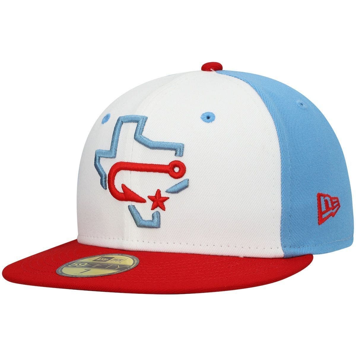 New Era Men's New Era White Corpus Christi Hooks Authentic Collection