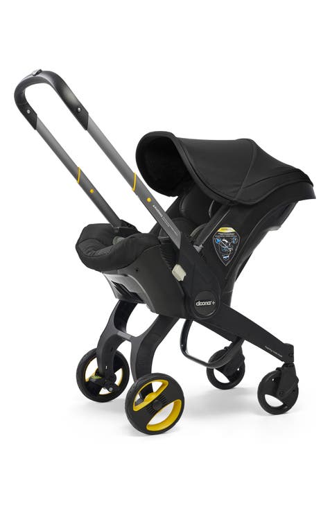 Convertible Infant Car Seat/Compact Stroller System with Base