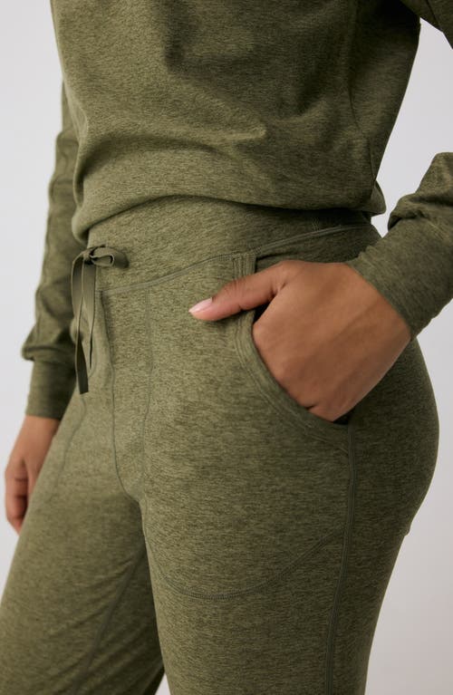 Lole Om Tech Joggers In Kombu Heather