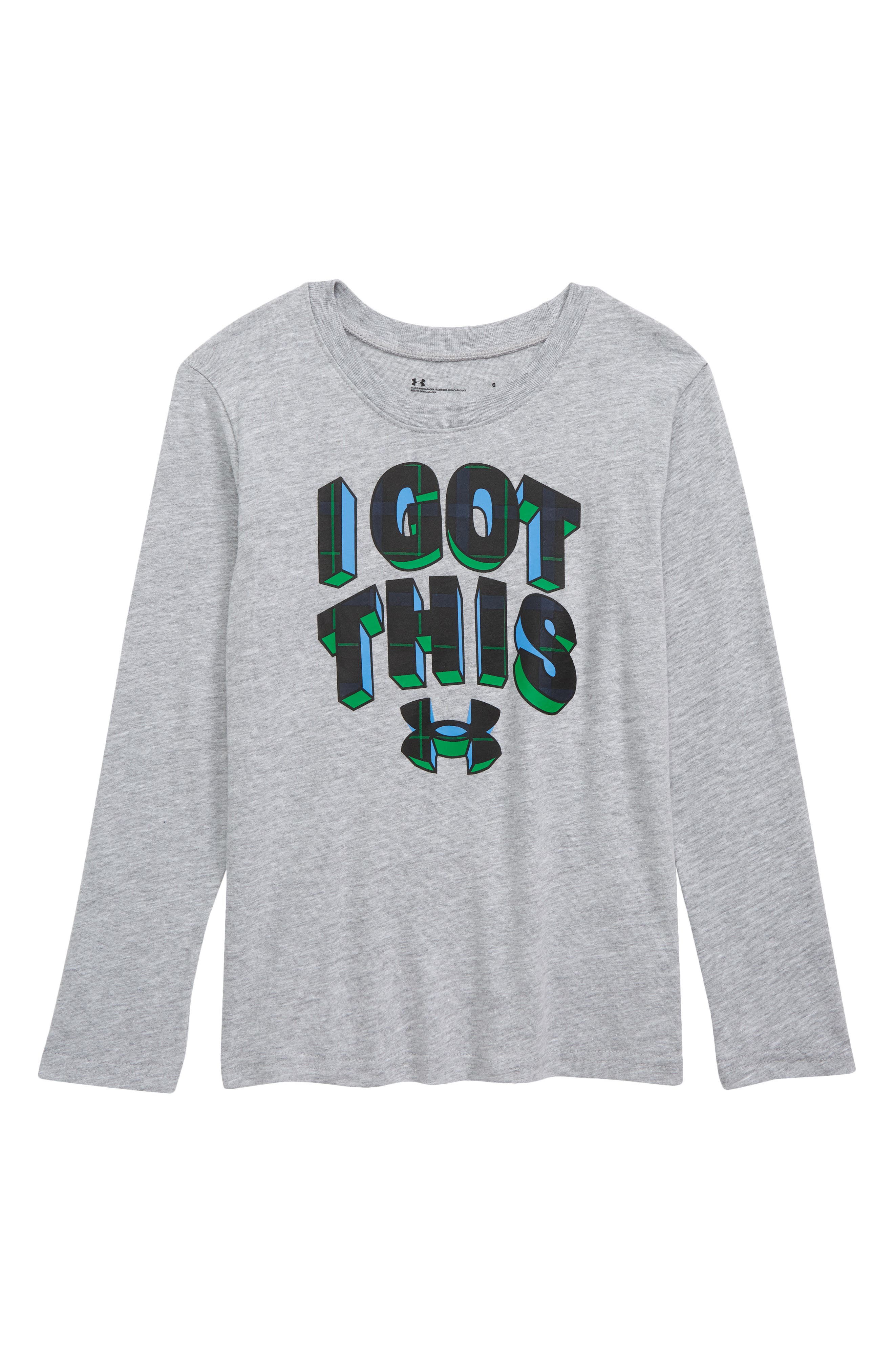boys under armour long sleeve shirts