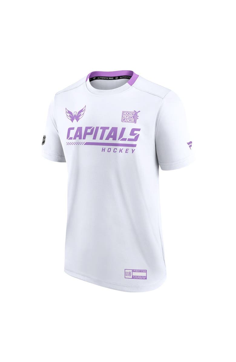 السدر  يوم FANATICS Men's Fanatics Branded White/Purple Washington Capitals ... السدر  يوم