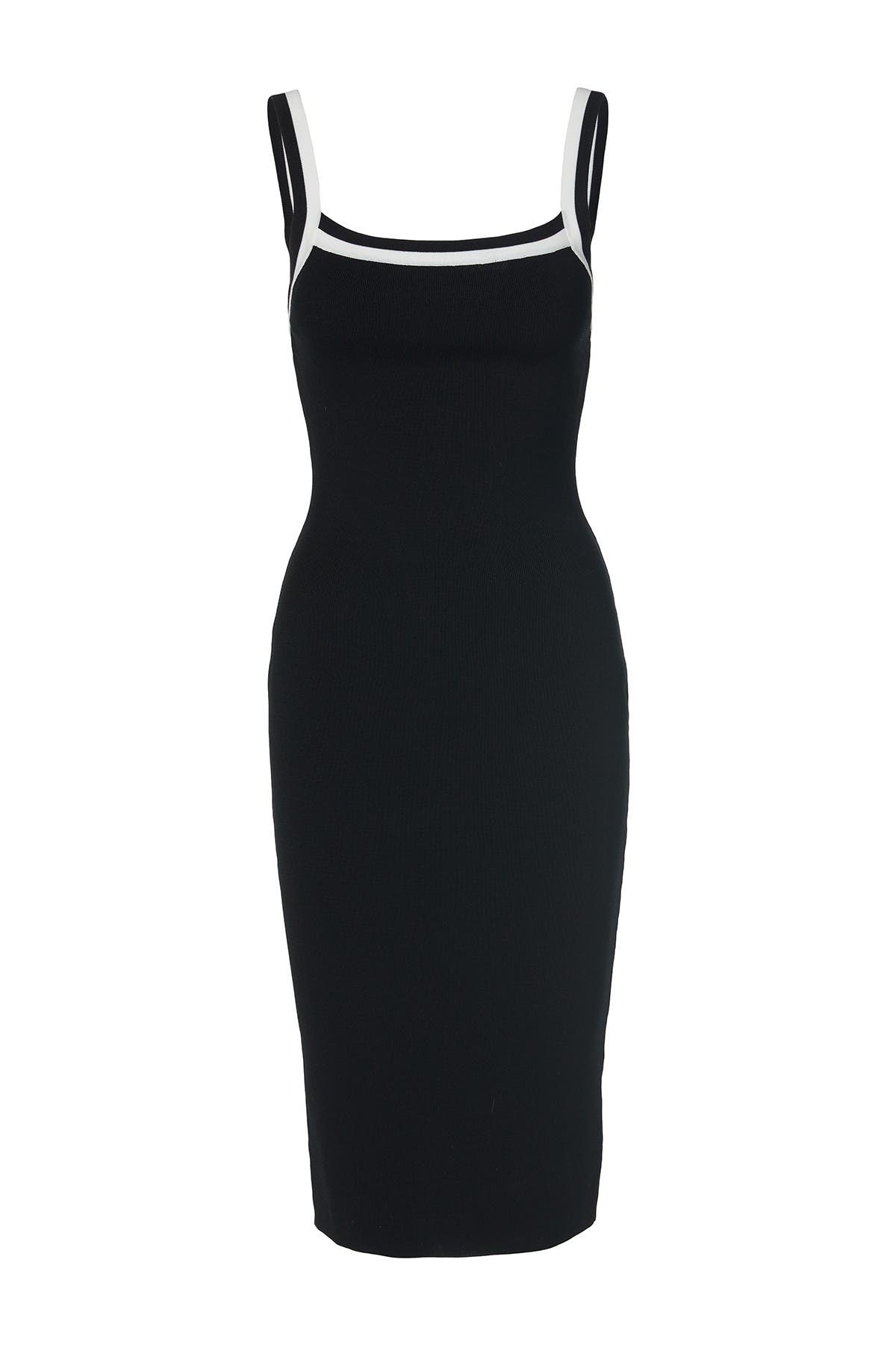 square bodycon dress