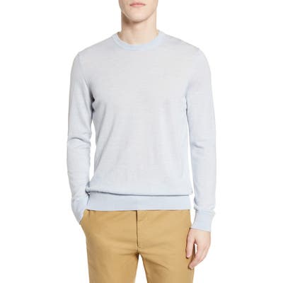 Nn07 Ted 6120 Slim Fit Crewneck Sweater, Blue