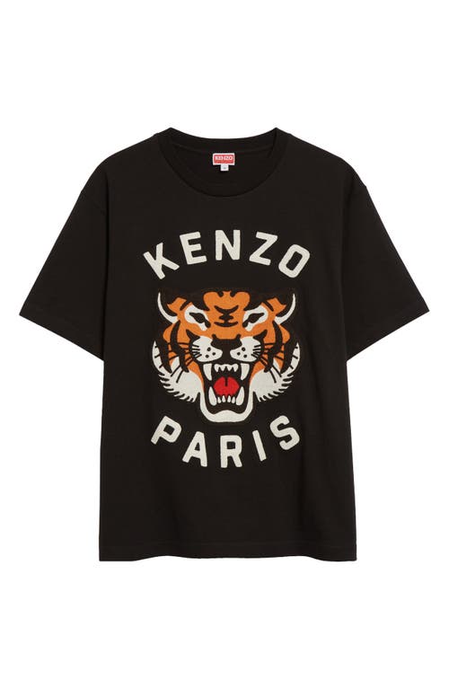 Shop Kenzo Lucky Tiger Oversize Graphic T-shirt In Black