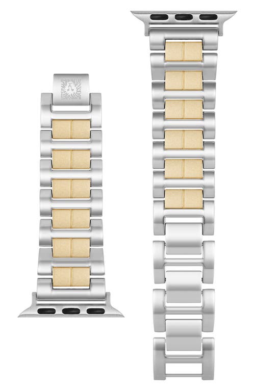 Anne Klein Apple Watch® Bracelet Watchband In Metallic