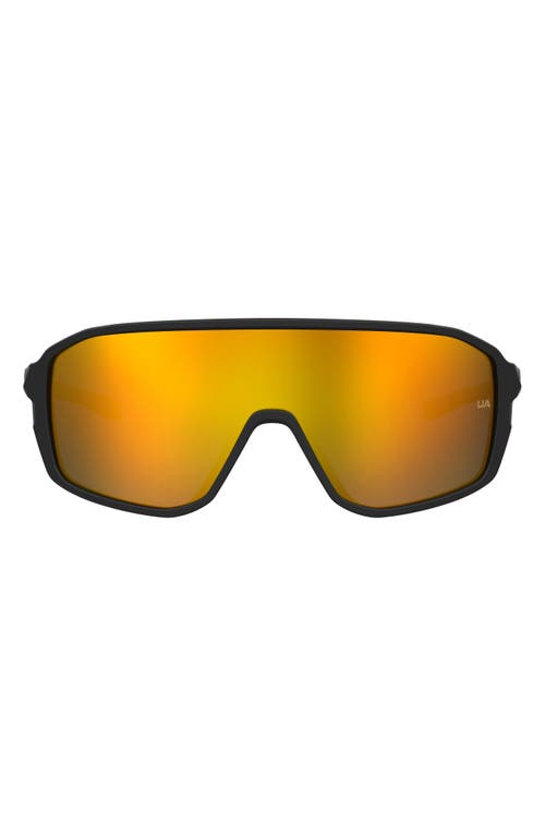 Under Armour Game Day 99mm Shield Sport Sunglasses In Orange