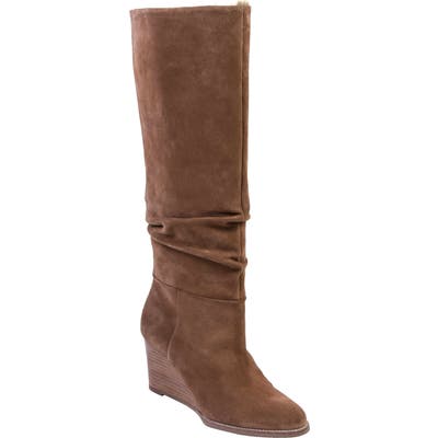 Andre Assous Saffi Slouch Wedge Boot, Brown