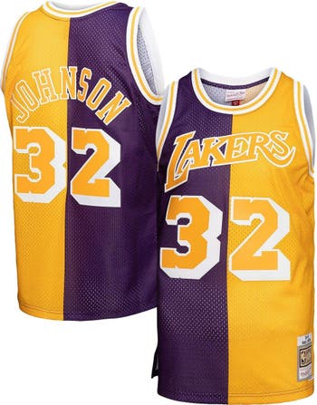 Mitchell & Ness Men's 1992 Los Angeles Lakers Magic Johnson Royal