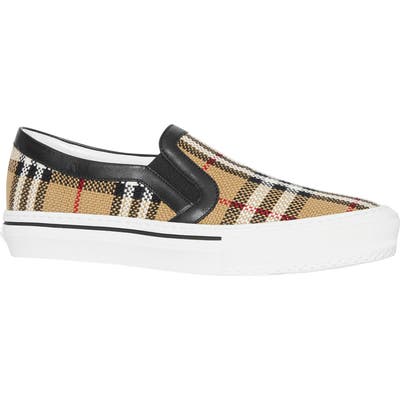 Burberry Delaware Slip-On Sneaker - Beige