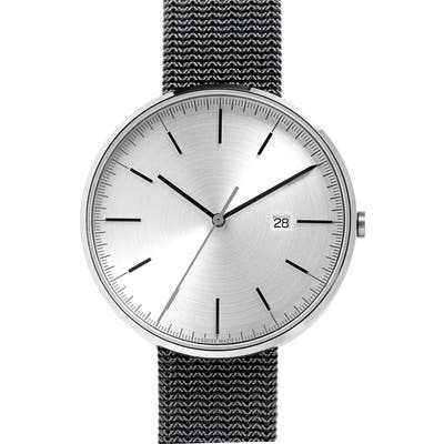 Uniform Wares M-Line Mesh Bracelet Watch, 40Mm
