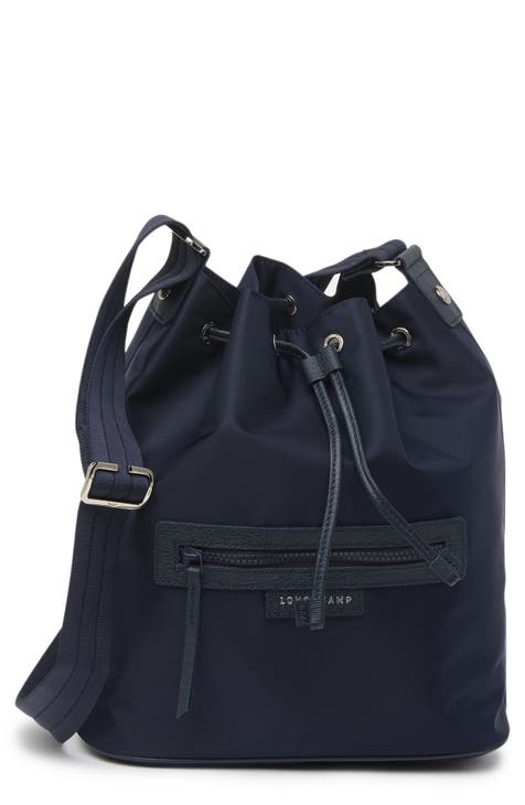 Longchamp Le Pliage Neo Flat Nylon Crossbody Bag ~NEW~ Navy