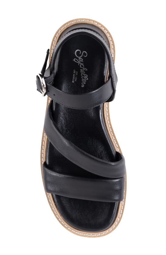 Shop Seychelles Tangelo Platform Wedge Sandal In Black