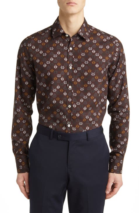 Michael Kors Slim-Fit Cotton Safari Shirt  Safari shirt, Mens shirts, Men  stylish dress