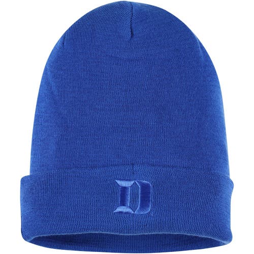 Men's Nike Royal Duke Blue Devils Tonal Cuffed Knit Hat