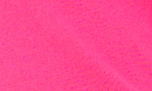 Milly Feather Cuff V-neck Long Sleeve Sweater In Pink
