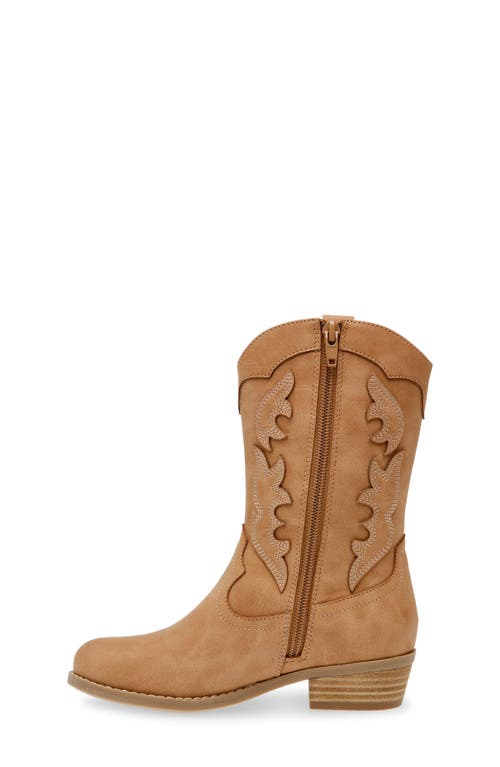 Shop Dolce Vita Dv By  Kids' Loop Western Boot In Tan