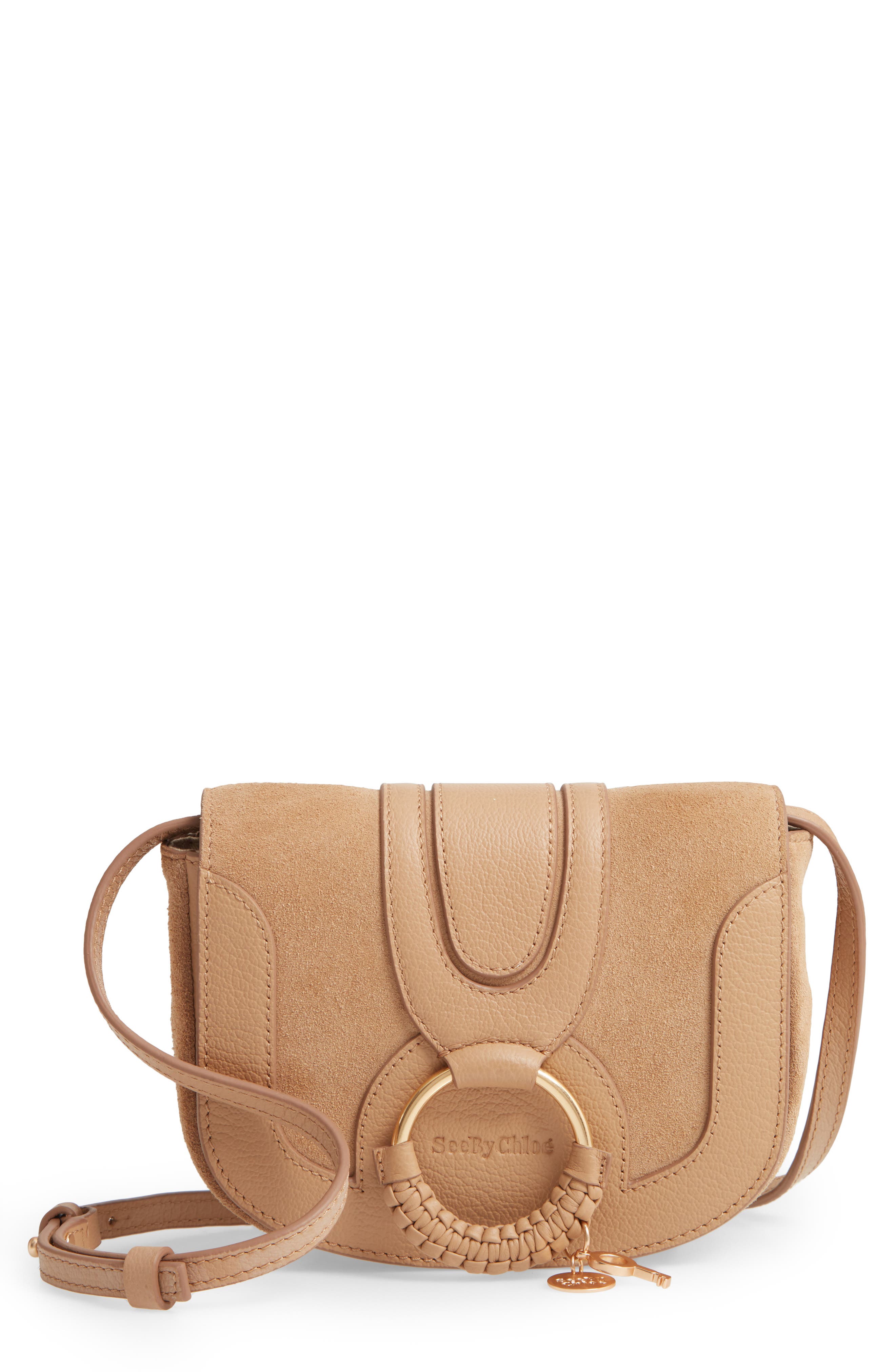 mini hana leather crossbody bag