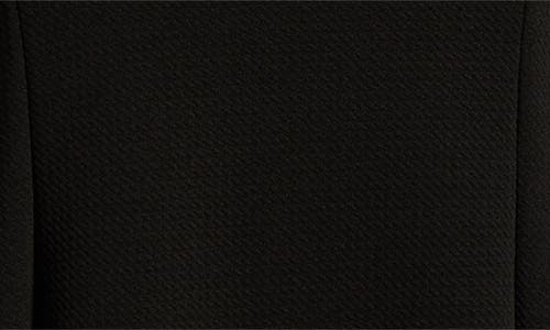24seven Comfort Apparel Maternity Dress With Keyhole Neck In Black