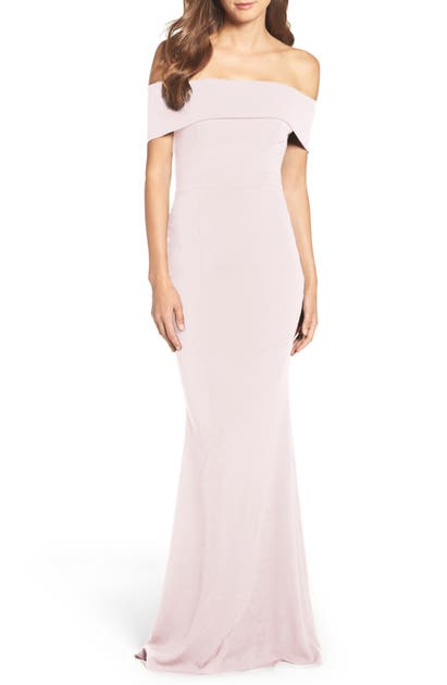 Katie May Legacy Off The Shoulder Trumpet Gown In Balletdnu