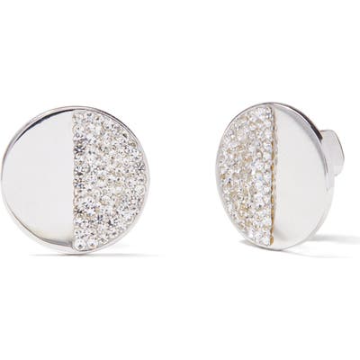 Kate Spade New York Mod Scallop Pave Stud Earrings