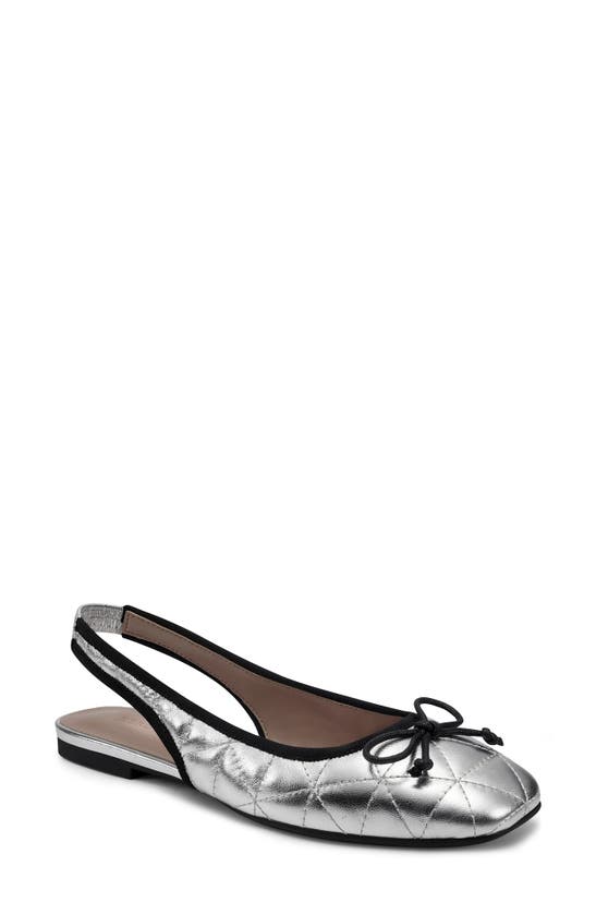 AEROSOLES CATARINA QUILTED SLINGBACK FLAT