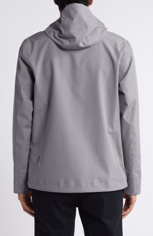 Shop Save The Duck Jari Waterproof Hooded Jacket In Mid Grey