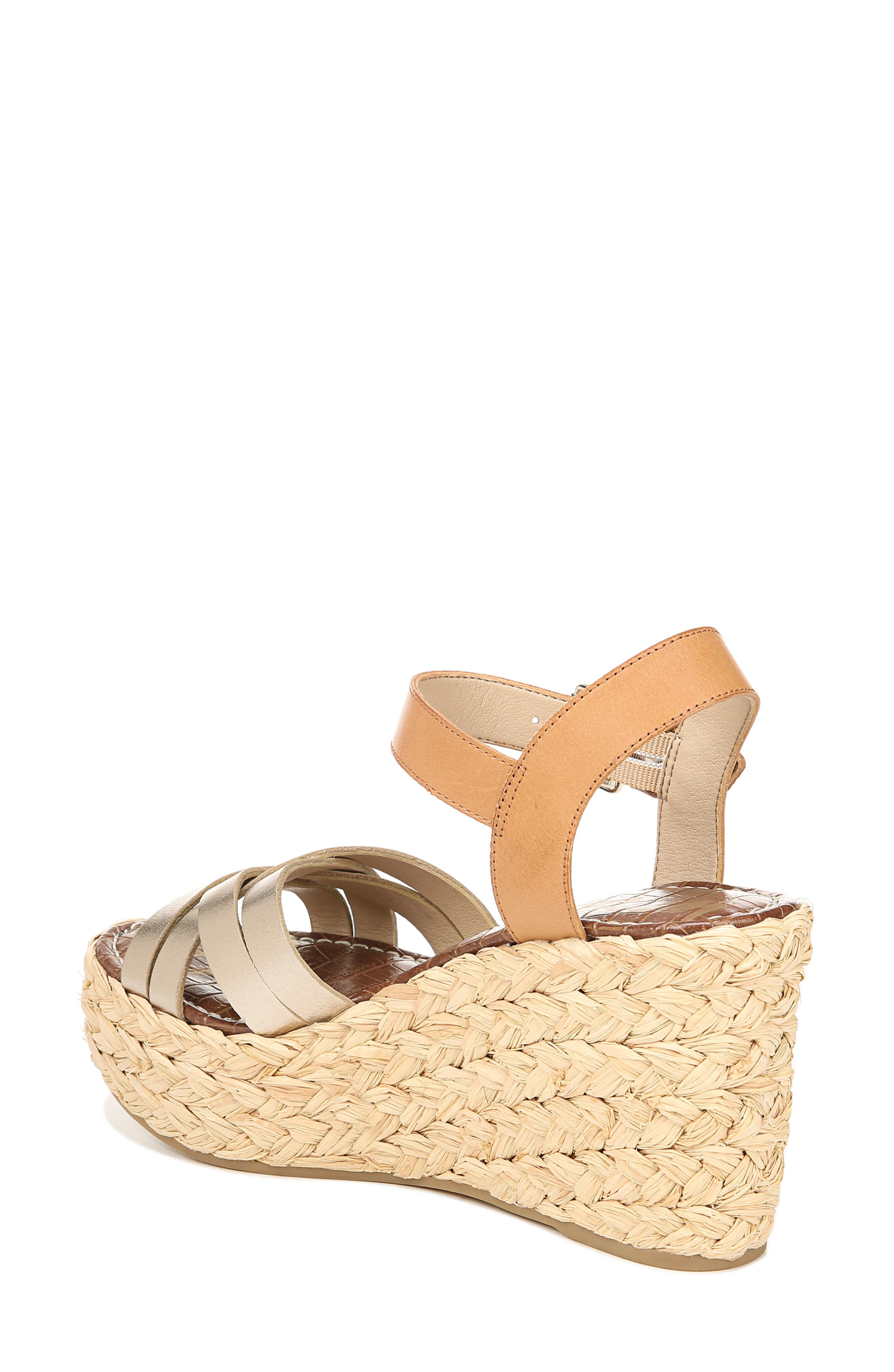 sam edelman darline platform wedge sandal