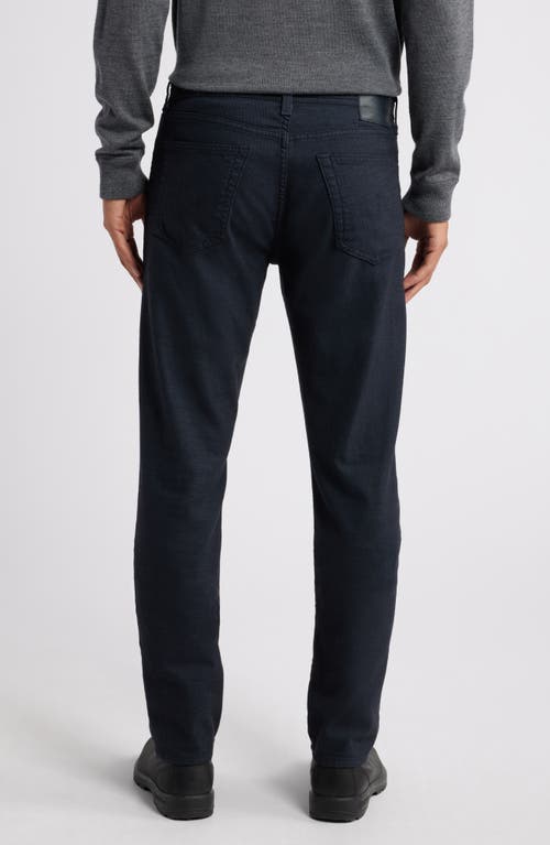 Shop Ag Everett Slim Brushed Cotton Twill Straight Leg Jeans In Ocean Storm