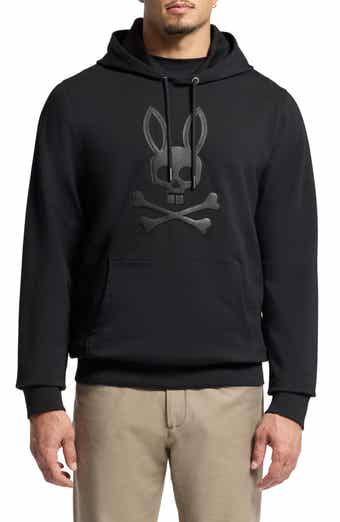 Psycho Bunny Pierce Embroidered Cotton Graphic Hoodie Nordstrom