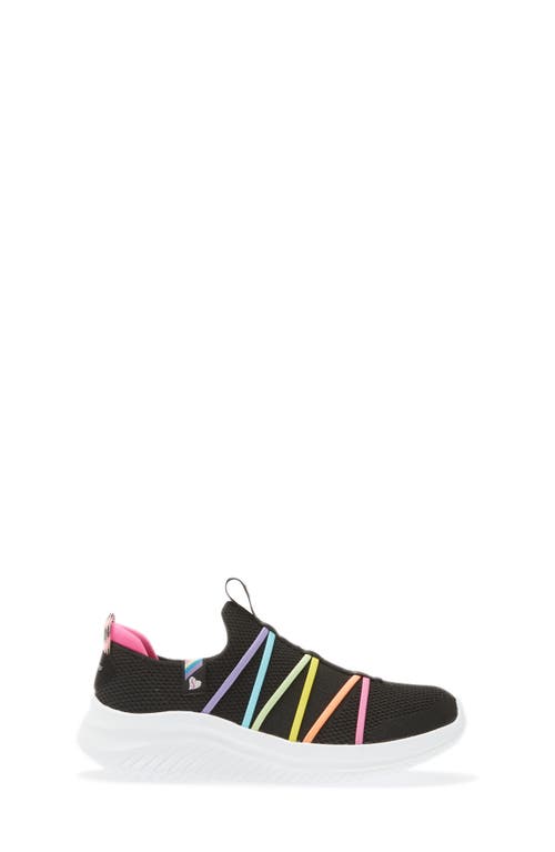 Skechers Ultra Flex 3.0 Washable Sneaker In Black/multi