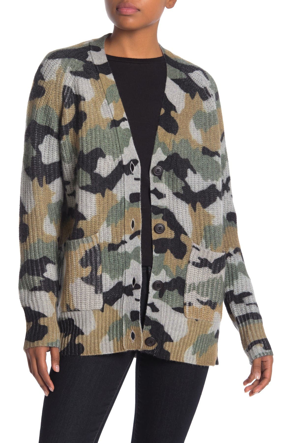 camo cashmere sweater