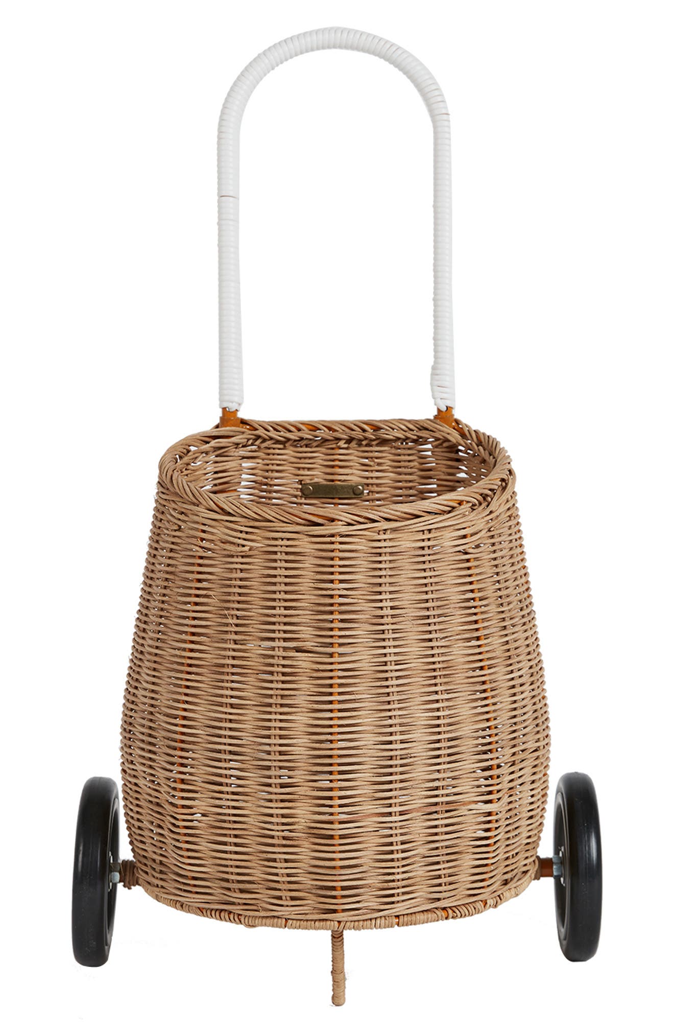 Olli Ella Luggy Wheeled Rattan Basket Nordstrom