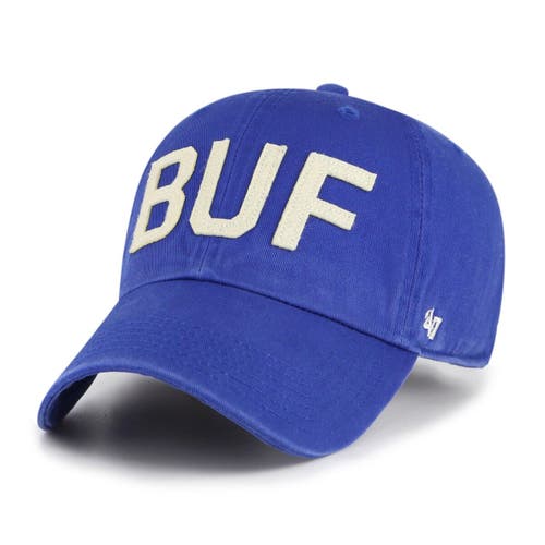 Buffalo Bills '47 Women's Miata Clean Up Logo Adjustable Hat - White